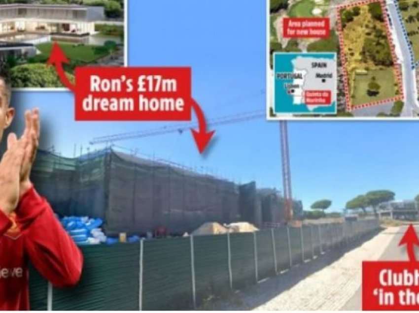 Cristiano Ronaldo blen vilën luksoze në Portugali