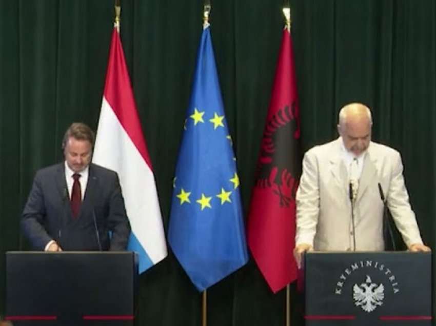 ‘Ballkani, një fuqi baruti’, ​kryeministri i Luksemburgut jep një porosi për Kosovën dhe Serbinë nga Shqipëria