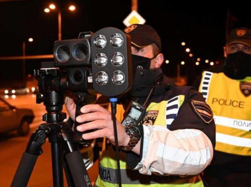 Gjobiten 167 shoferë në Shkup, 39 për tejkalim të shpejtësisë