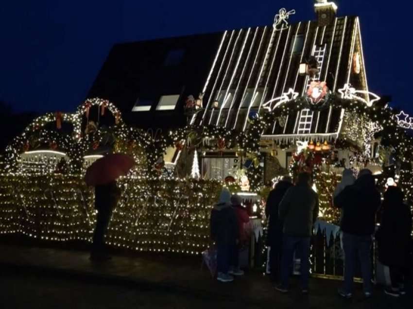 Ndezën 60 mijë drita dekoruese për Krishtlindje në Gjermani, kërcënohet çifti