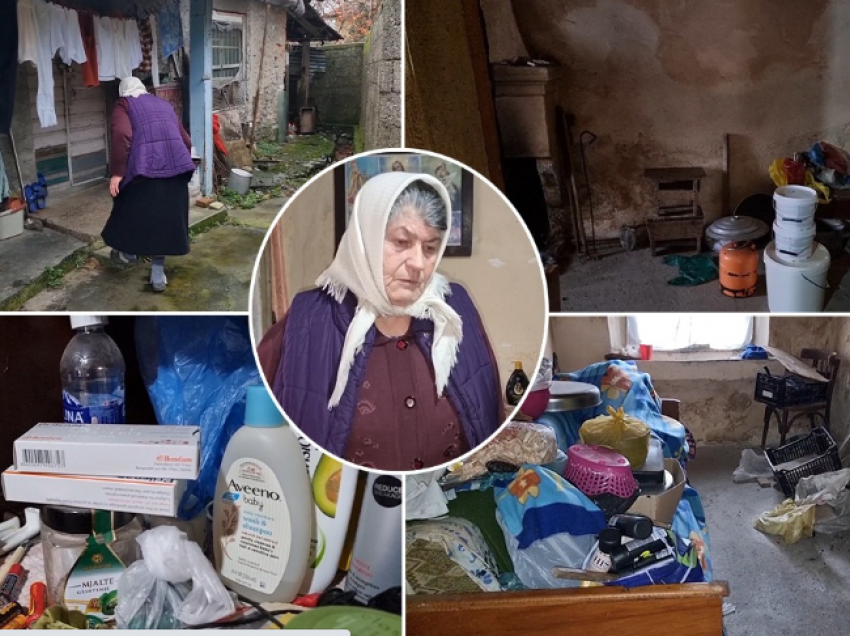 “S’kam dru ku të ngrohem, një vakt ushqim ma jep kisha”, e moshuara nga Shkodra kërkon ndihmë