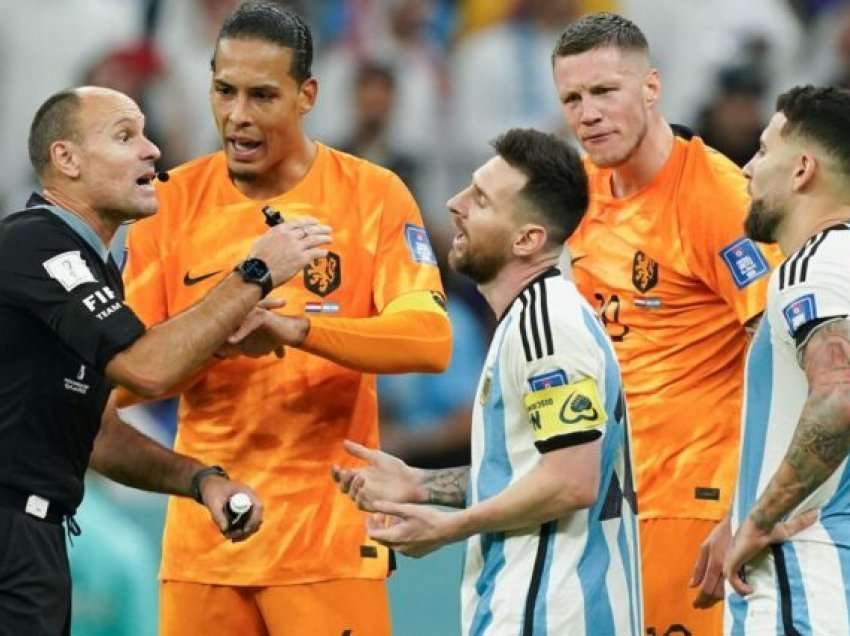 De Jong: Gjyqtari ndihmoi Argjentinën shkaku i Messit