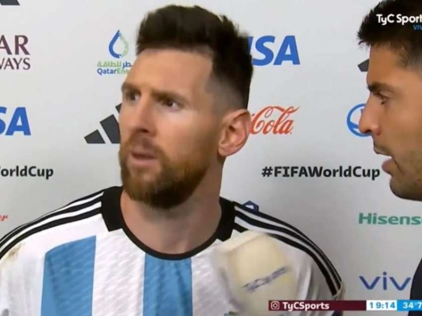 “Çfarë ke që shikon o budalla?”, Messi nuk i kontrollon nervat pas ndeshjes