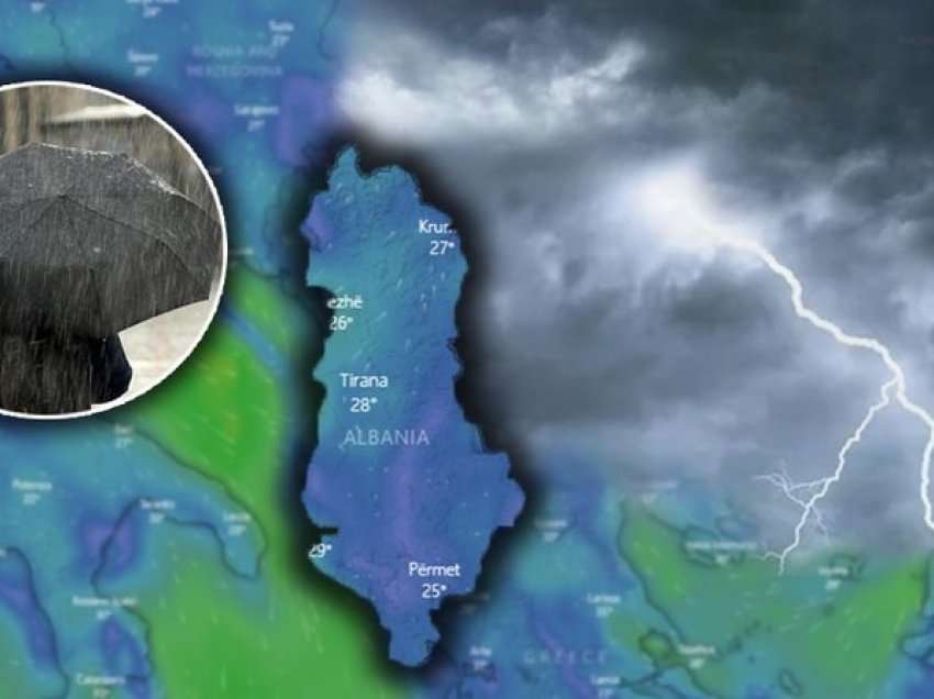 Stuhia godet Shqipërinë gjatë mbrëmjes, zonat që preken dhe çfarë pritet ditën e nesërme