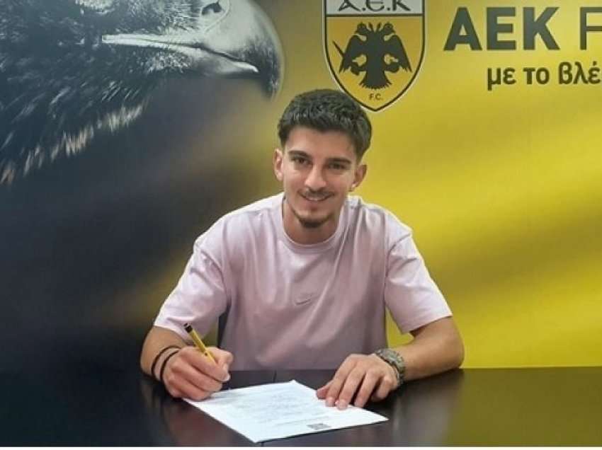 Talenti shqiptar shënon me AEK-un