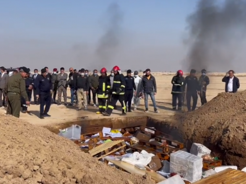 Iraku ka djegur gjashtë tonë drogë – më së shumti në 10 vjetët e fundit