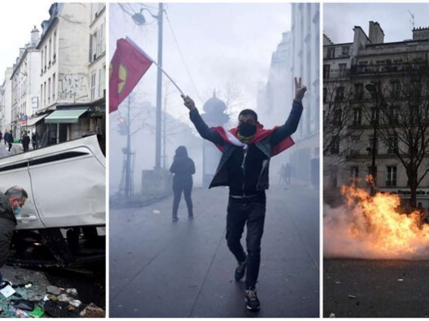 Pamje/ Parisi në ‘flakë’ pas masakrës me 3 viktima, kurdët e revoltuar protestojnë në Francë