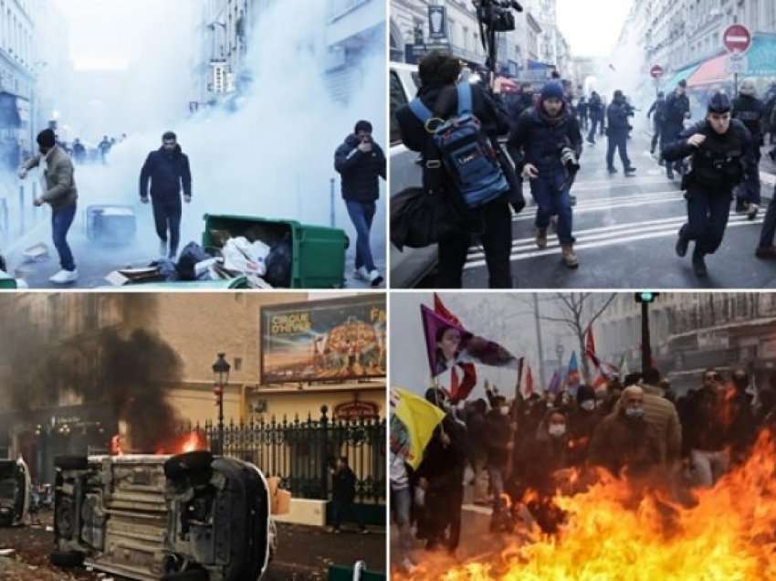 Protesta të dhunshme në Paris, kurdët u përleshën me policinë franceze