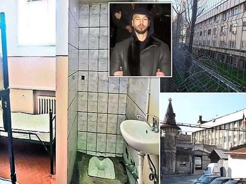 Gjykata la në burg personazhin më të famshëm në rrjet, Andrew Tate! 23 orë i izoluar në qeli - ja kushtet çnjerëzore të burgjeve në Rumani