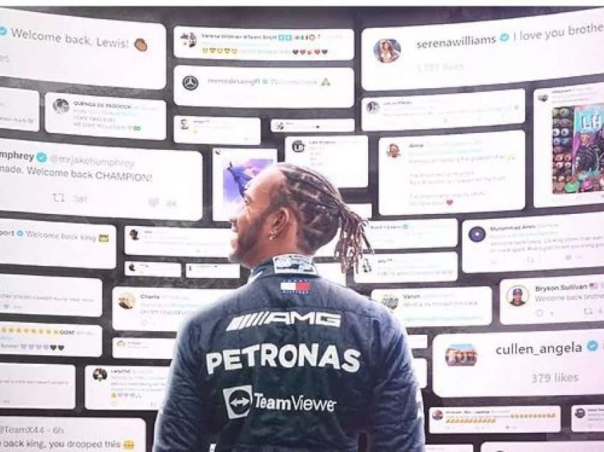 Mercedes konfirmon rikthimin e Hamiltonit