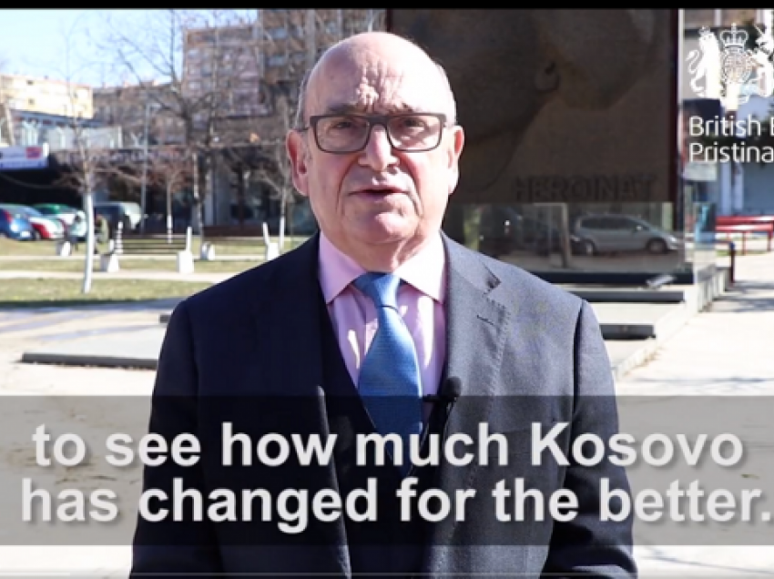 Pas 22 vitesh në Prishtinë, emisari britanik: Mahnitëse kur sheh sa ka ndryshuar për të mirë Kosova