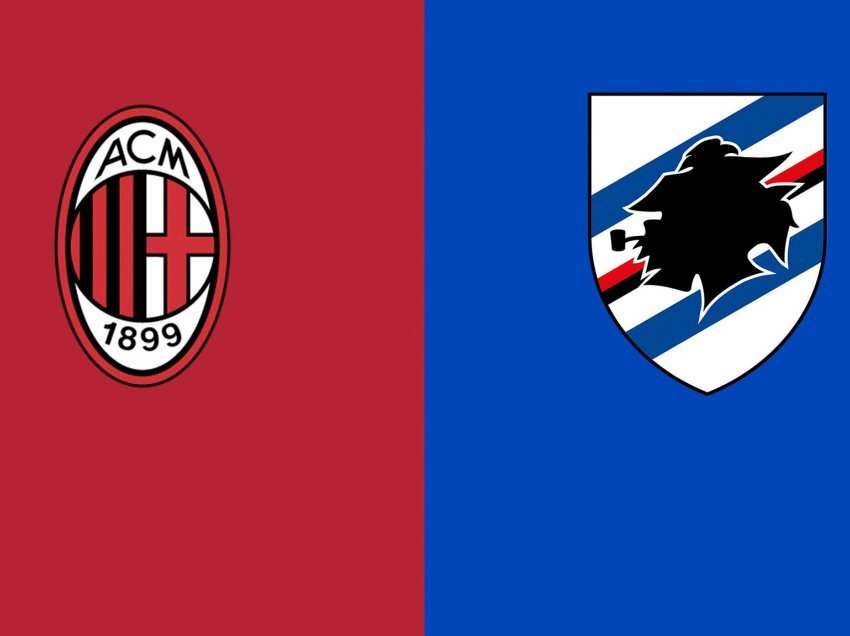 Milan-Sampdoria, kuqezinjtë dominues në ndeshje