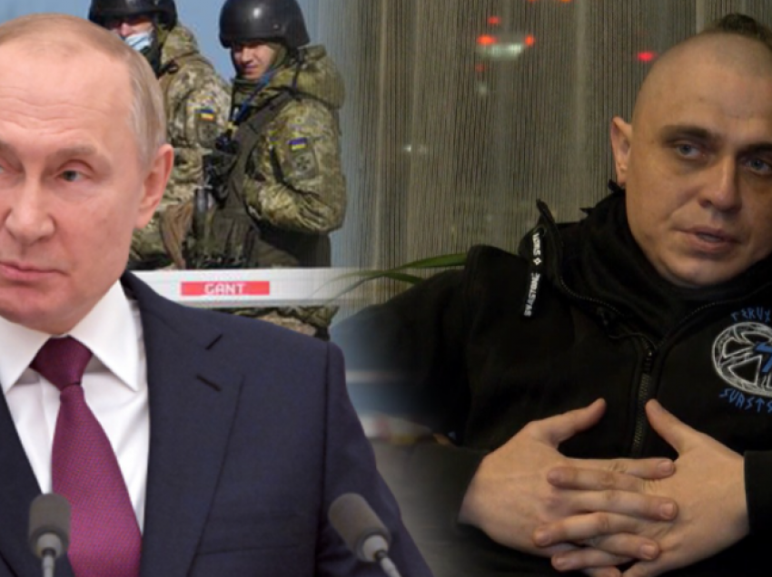 “Putin i çmendur”, rreshteri i ushtrisë ukrainase për median shqiptare: Jam gati t’i përgjigjem me luftë Rusisë, si në 2014
