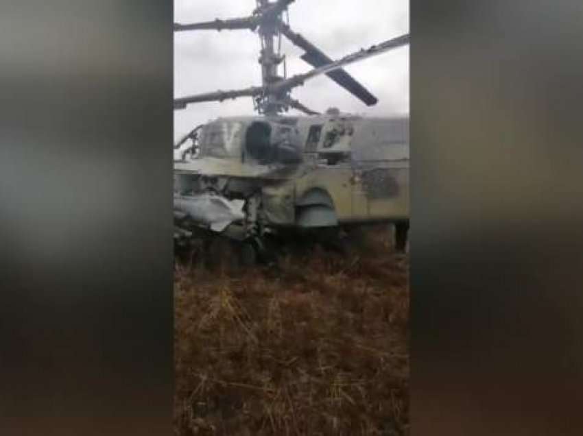 Rrëzohet helikopteri rus pranë Kievit