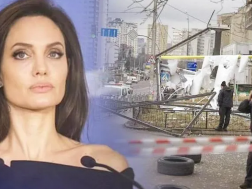Angelina Jolie shpreh shqetësimin për njerëzit në Ukrainë: Është jetike që të bëhet gjithçka që është e mundur për të mbështetur ata që ikin nga shtëpitë e tyre