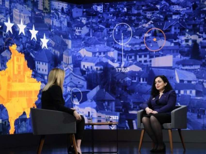 Osmani flet për televizionin turk: NATO duhet ta përshpejtojë procesin e anëtarësimit të Kosovës