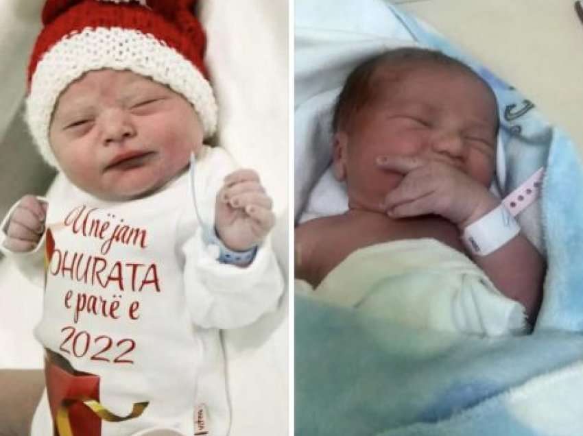 Janë dy djem foshnjet e para të 2022 në Tiranë! Vijnë në jetë Akid dhe Aiden