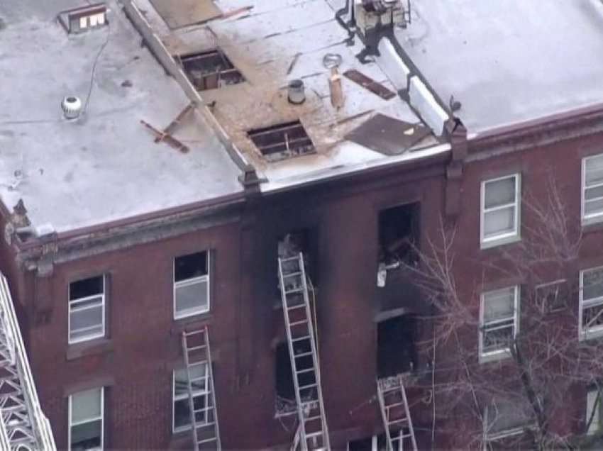 Të paktën 13 persona humbën jetën si pasojë e zjarrit te një ndërtesë në Filadelfia – në mesin e viktimave janë shtatë fëmijë
