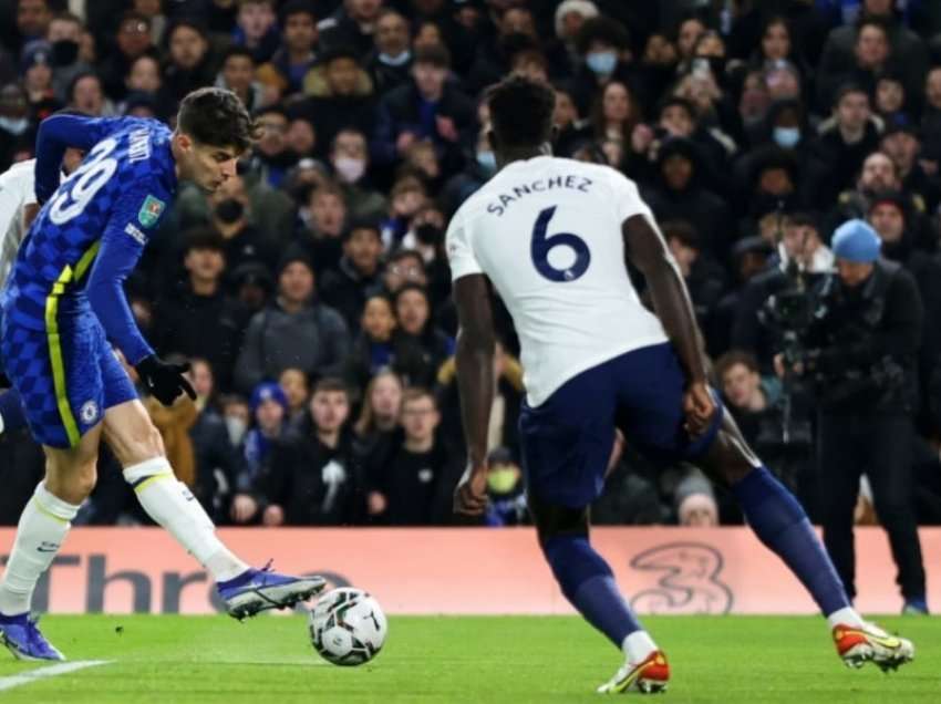 Chelsea fiton ndeshjen e parë gjysmëfinale ndaj Tottenhamit