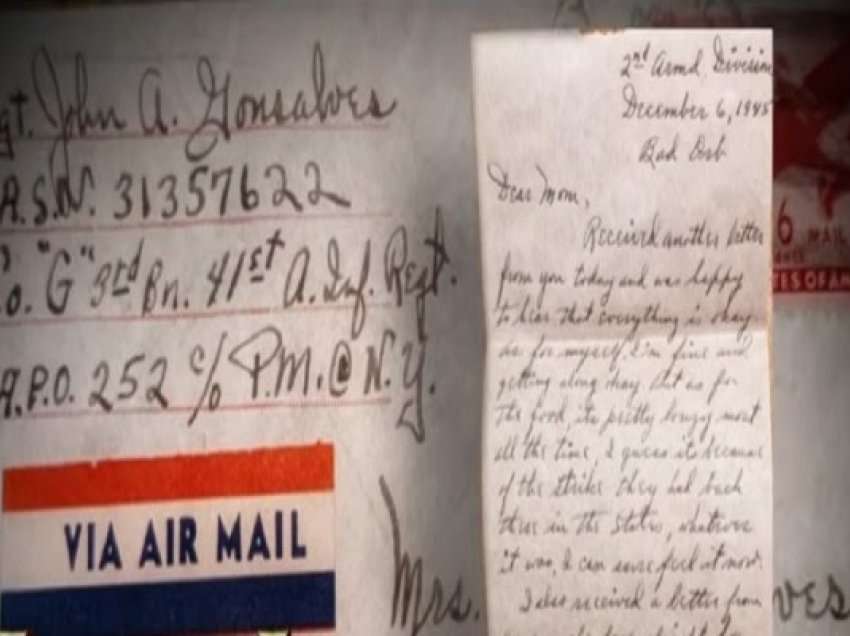 Letra e ushtarit i dërgohet vejushës së tij pas 76 vjetësh