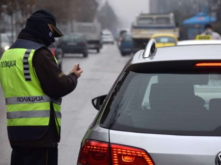 Gjobiten 256 shoferë në Shkup