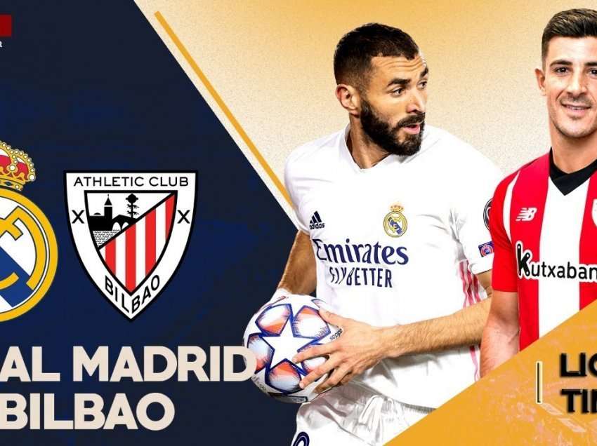 Finalja e Superkupës së Spanjës, Real Madrid- Athletic Bilbao: Formacionet zyrtare