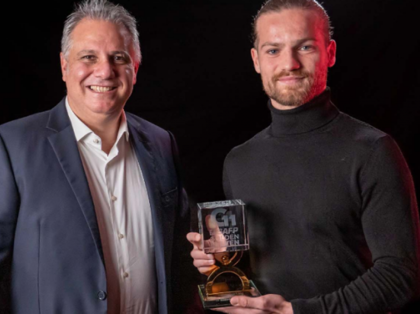 Edhe futbollisti tjetër shqiptar, nderohet me çmimin “Golden 11 Awards” 