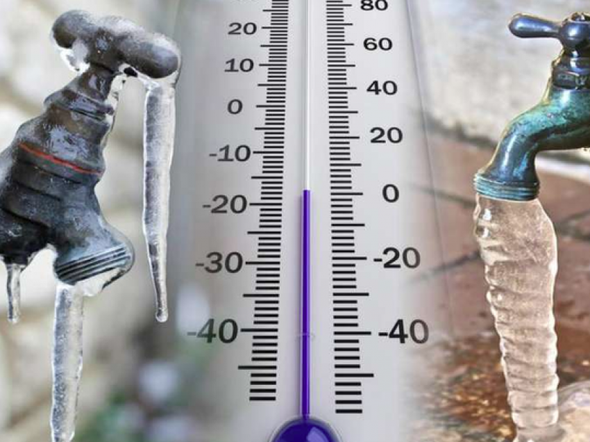 Temperaturat e ulta, UKT apel qytetarëve: Merrni masa për të mbrojtur tubacionet dhe matësit!