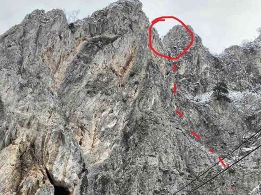 Angellov: Rrezik i mundshëm nga rrëshqitja e shkëmbit 20 tonelata mbi pendën e Matkës, autoritetet të kontrollojnë gjendjen