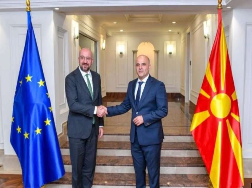 Michel: Propozimi francez e respekton diskutimin për gjuhën maqedonase