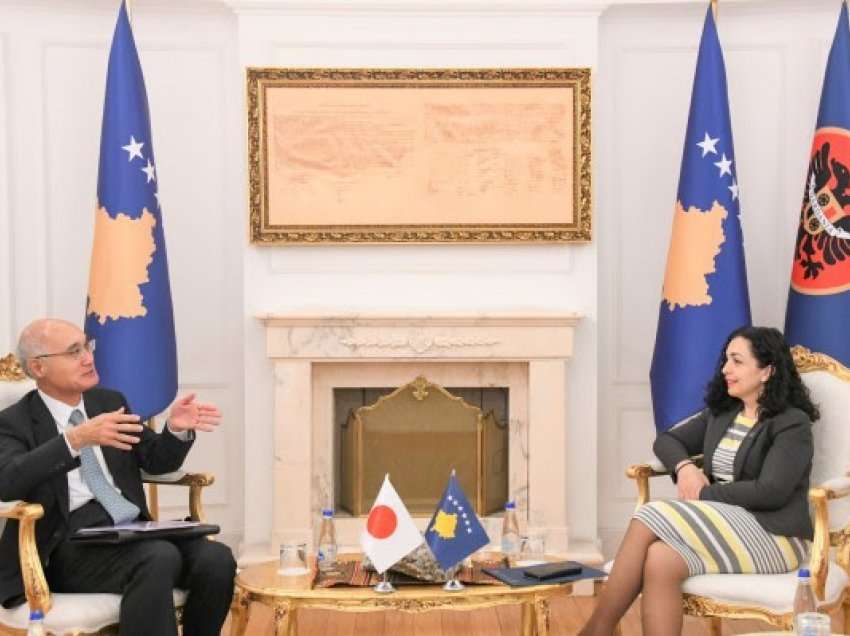 ​Osmani priti në takim ambasadorin jorezident të Japonisë në Kosovë, bisedojnë për thellim të bashkëpunimit
