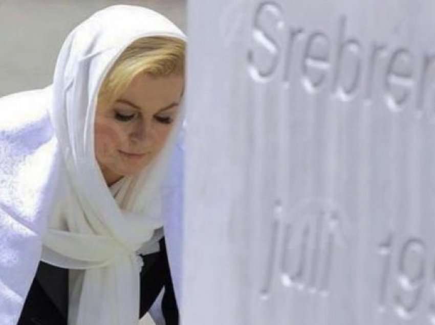 Ish-presidentja kroate kujton viktimat e Srebrenicës