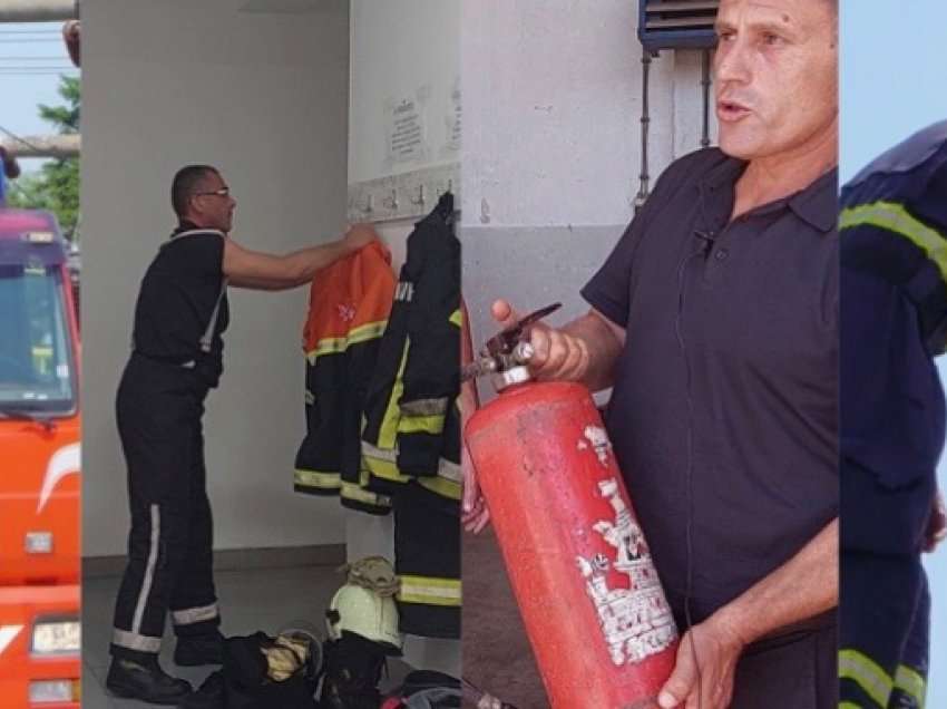 Përkundër kushteve jo të mira, zjarrfikësve të Tetovës nuk u mungon vullneti për punë