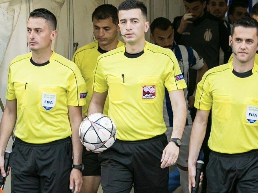 Gjyqtarë shqiptarë në ndeshjen e Conference League