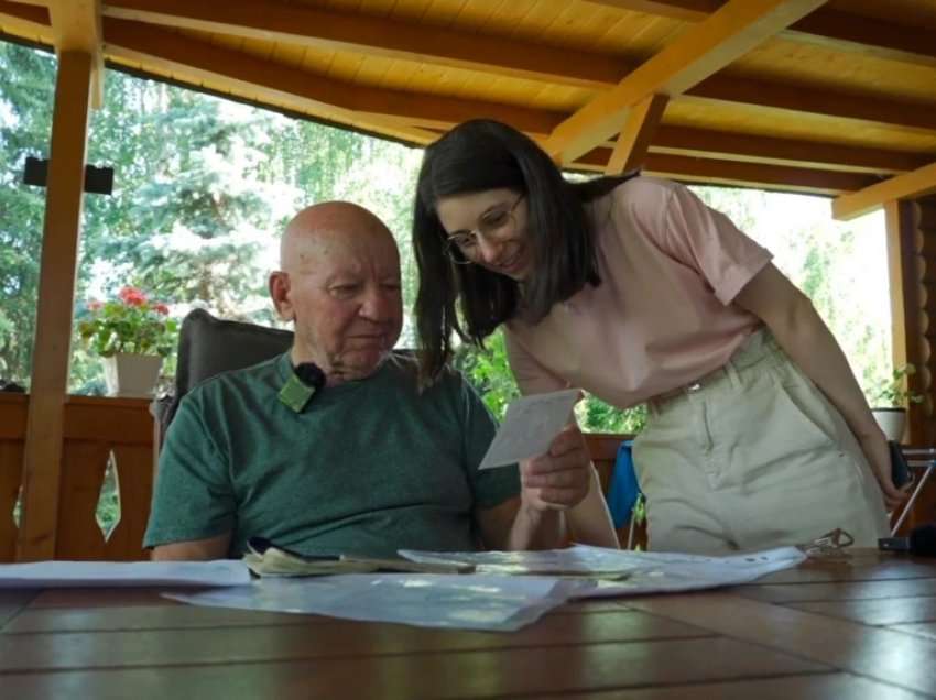 Gjyshi i gazetares në Ukrainë, që i mbijetoi luftës