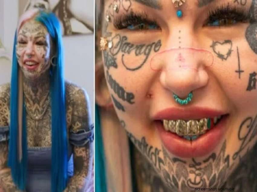 ​Australiania me mbi 600 tatuazhe, ka lyer edhe sytë: Isha e verbër dhe kisha kriza