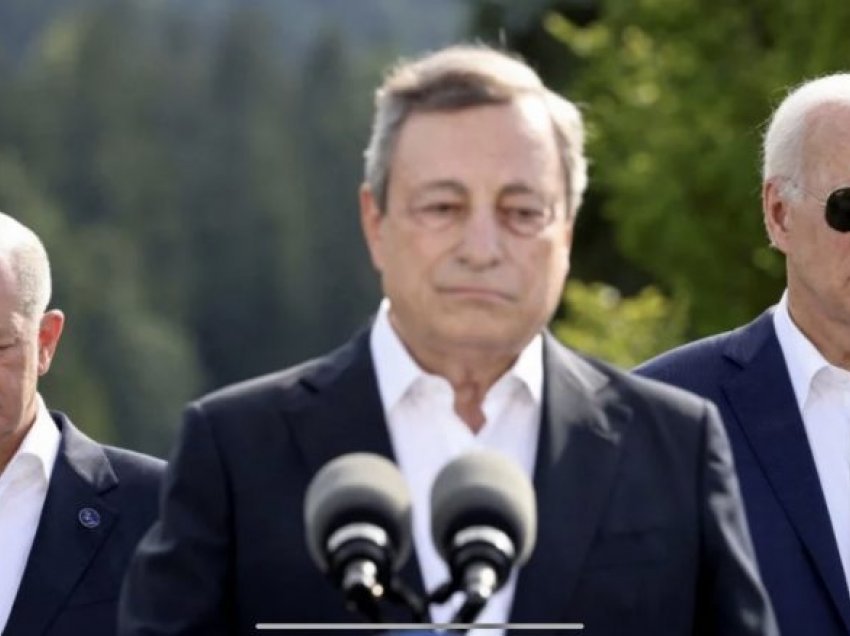 A do të dëmtohet uniteti perëndimor ndaj Ukrainës nga rënia e Draghi-t në Itali?