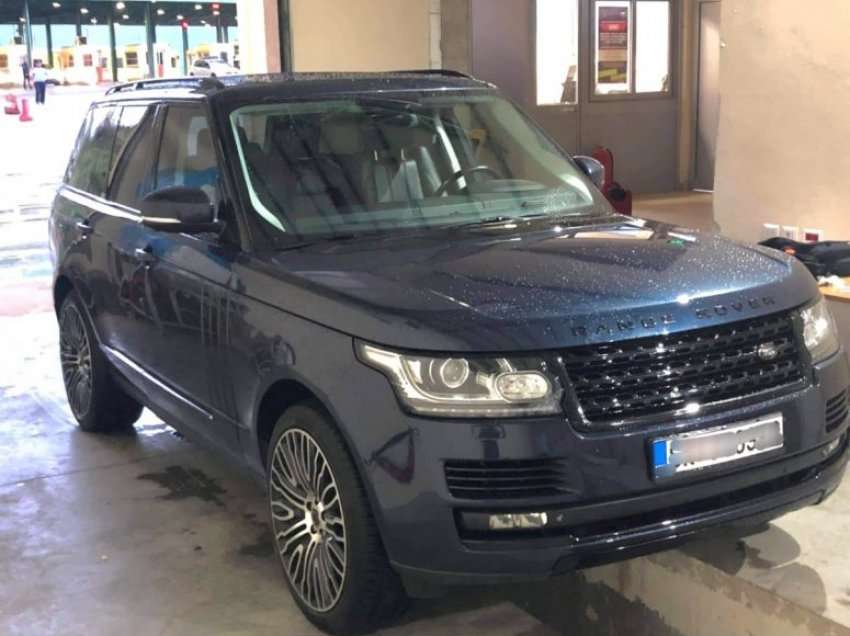 Sekuestrohet vetura “Land Rover” në kufirin Kosovë – Shqipëri, rezultoi e vjedhur në Itali nga viti 2021