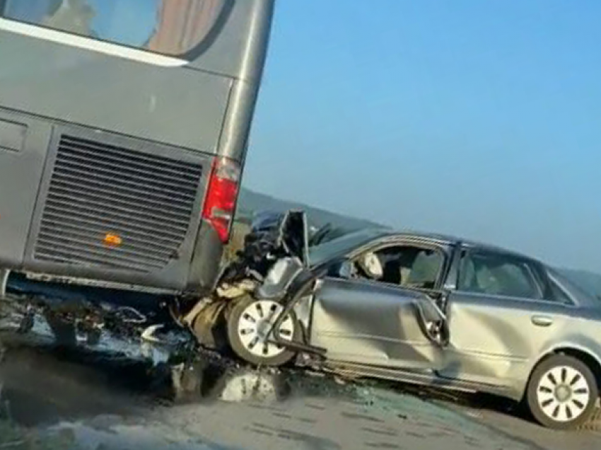 Arrestohet shoferi i autobusit në të cilën u aksidentua vetura në Podujevë