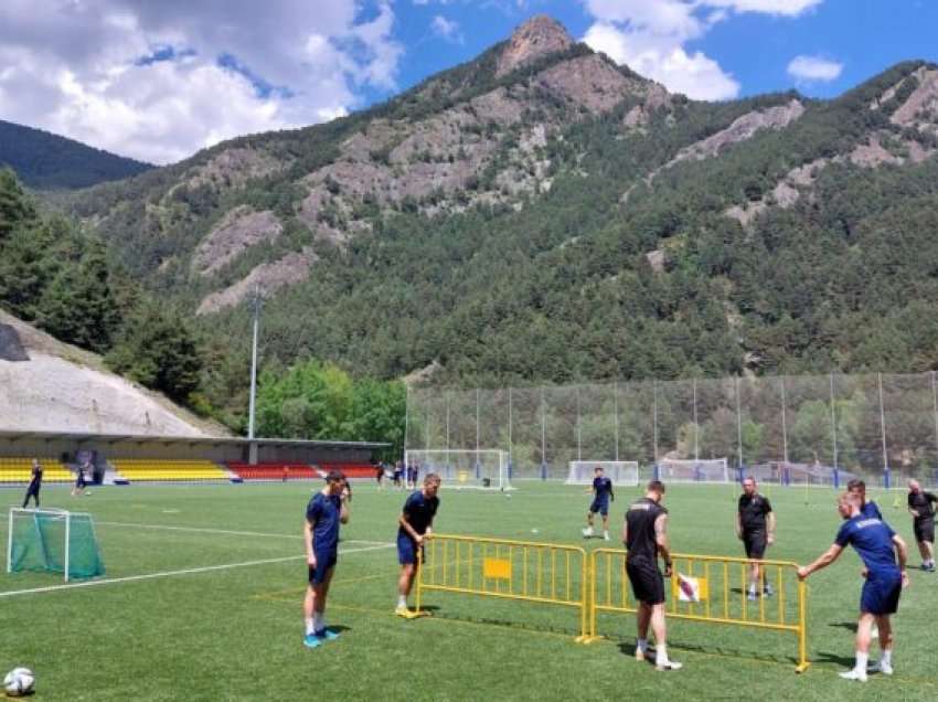 Kosova U21 zhvillon stërvitjen e parë në Andorra