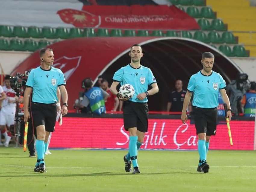 Gjyqtarët e Kosovës do ta ndajnë drejtësinë në ndeshjen Danimarka - Kazakistani 