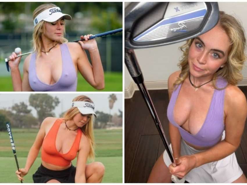 E famshme për videot e saj erotike në fushën e blertë, njihuni me lojtaren më seksi të golfit në botë