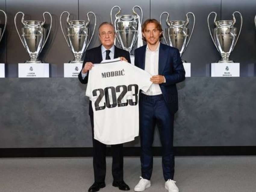 Modriç dhe Real Madrid kanë vazhduar bashkëpunimin