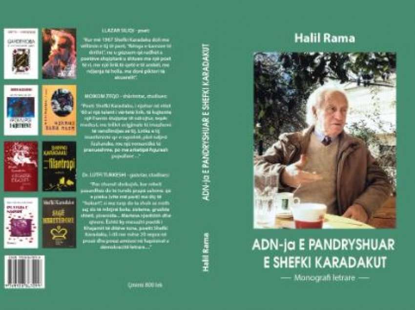  Vepra letrare e Shefki Karadakut në librin e ri, monografi nga  Halil Rama