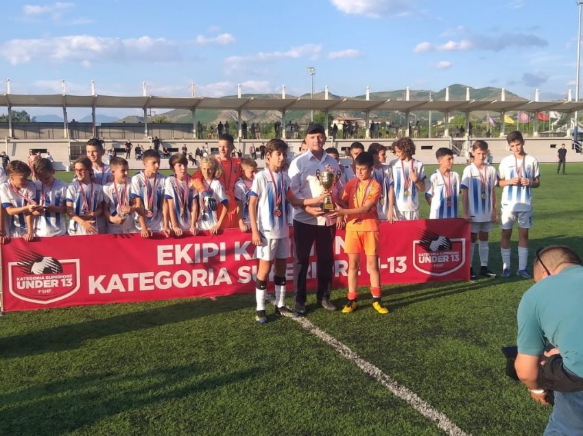 Tirana U-13 dhe Akademia e Futbollit U-15 shpallen kampione