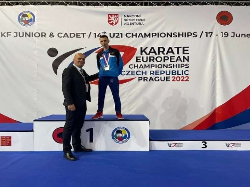 ​Karateja i sjellë një tjetër medalje të artë Kosovës