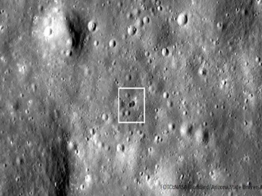 ​Pamjet nga krateri thellojnë misterin e raketës që goditi Hënën