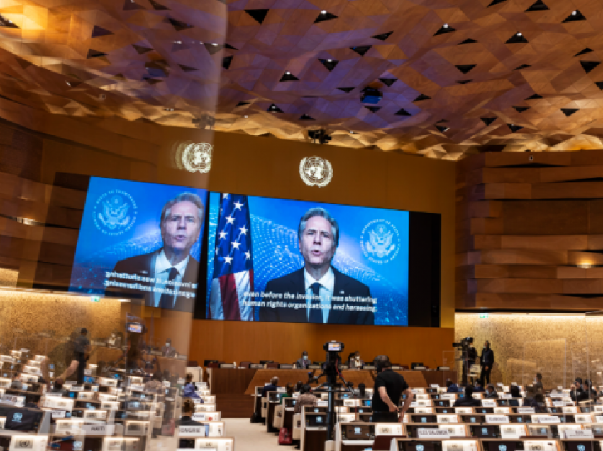 Blinken me fjalim të fuqishëm në OKB, propozon përjashtimin e Rusisë nga ...