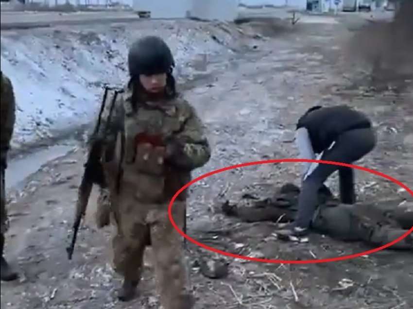 Pamje të rënda, Ukraina publikon video të ushtarëve rusë të vrarë