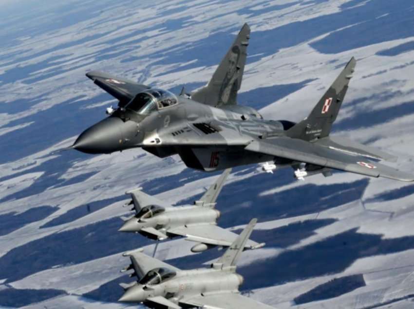 Pentagoni hedh poshtë zyrtarisht idenë e transferimit të avionëve të Polonisë në Ukrainë